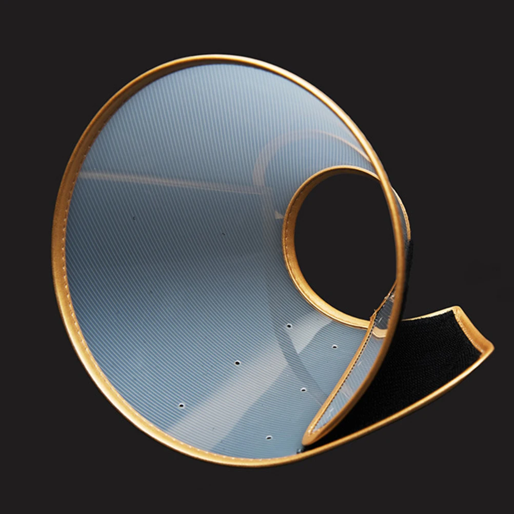 

Pet Anti-bite Donut Collar Neck Ring Pet Recovery Collar Cat Cone PVC PU Material Cat Recovery Neck Cone Adjustable