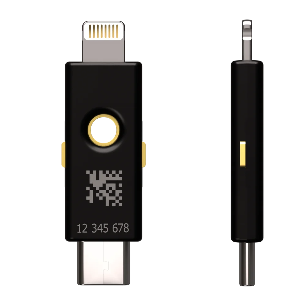 YubiKey  Yubico 5Ci Phishing Resistant Strong Two-factor And Multi-factor AuthenticationSupports WebAuthn/FIDO2 FIDO U2F