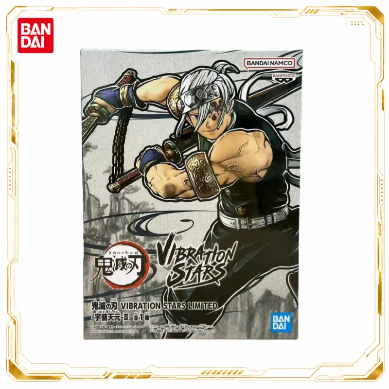 Auf Lager: Bandai Original Banpresto Demon Slayer Uzui Tengen Actionfigur Modellpuppe, brandneu, verpackt, Garage-Model-Spielzeug