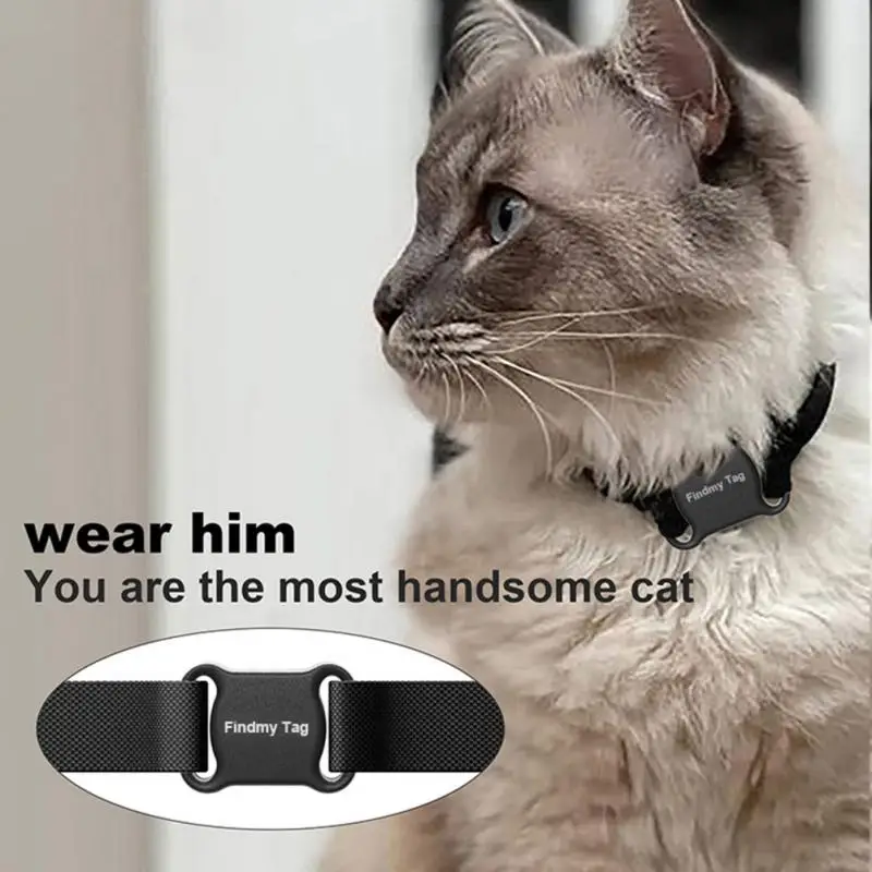 Smart Gps Tracker Cat Waterproof Cat Locator Mini GPS Tracker Anti-Lost Android/IOS Bluetooth Locator Tracking Collar for Dogs