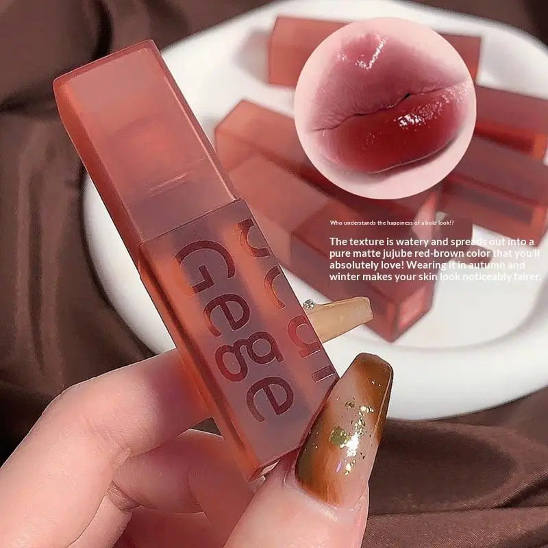 3g Velvet Lip Glaze Soft Mist Matte Long-Lasting Non-Fading Lipstick For Autumn And Winter Makeup