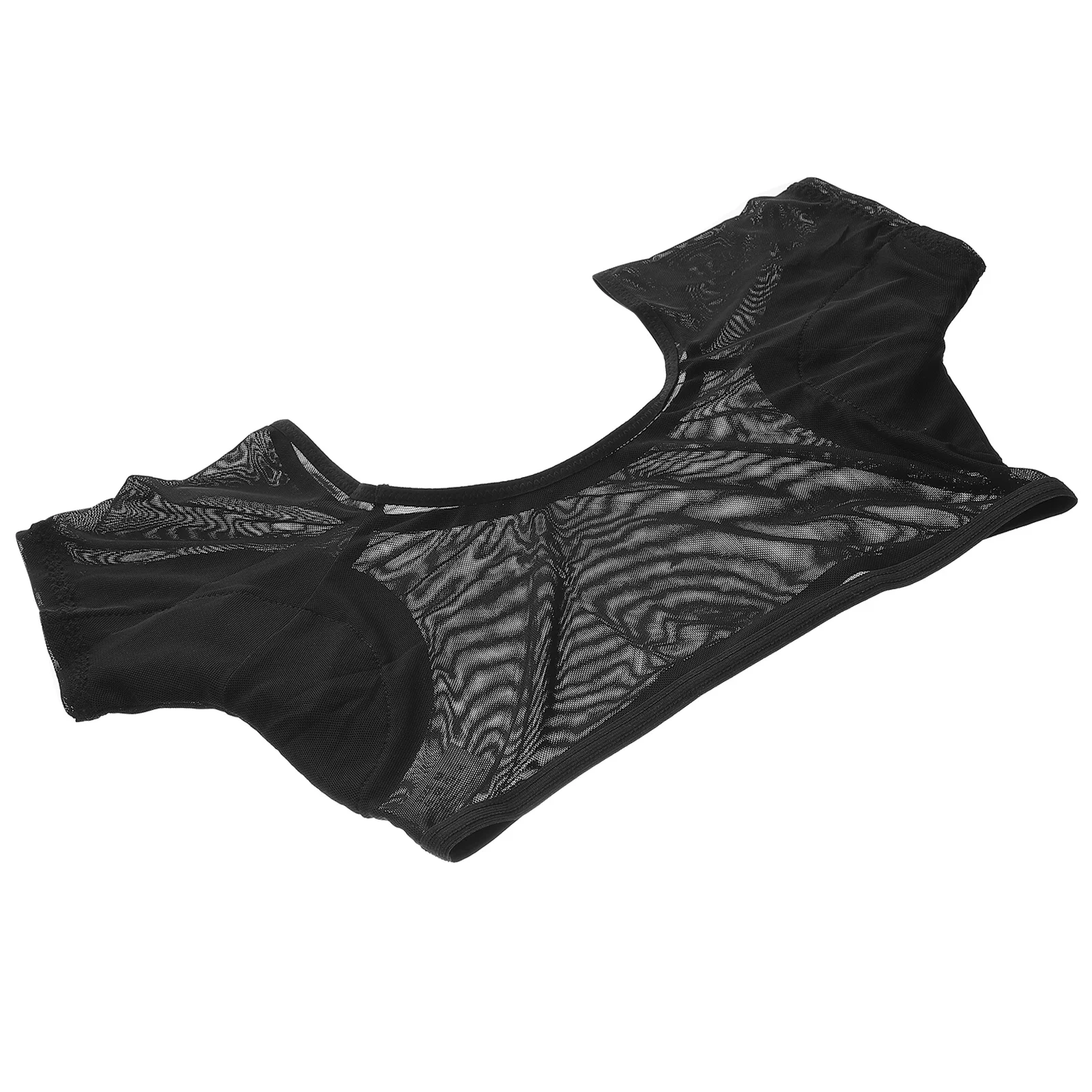 سترة نسائية تحت الإبط سترة قميص مريحة للتنفس ومقاومة للعرق وقابلة للغسل وواقي الإبط للسيدات للجري #5