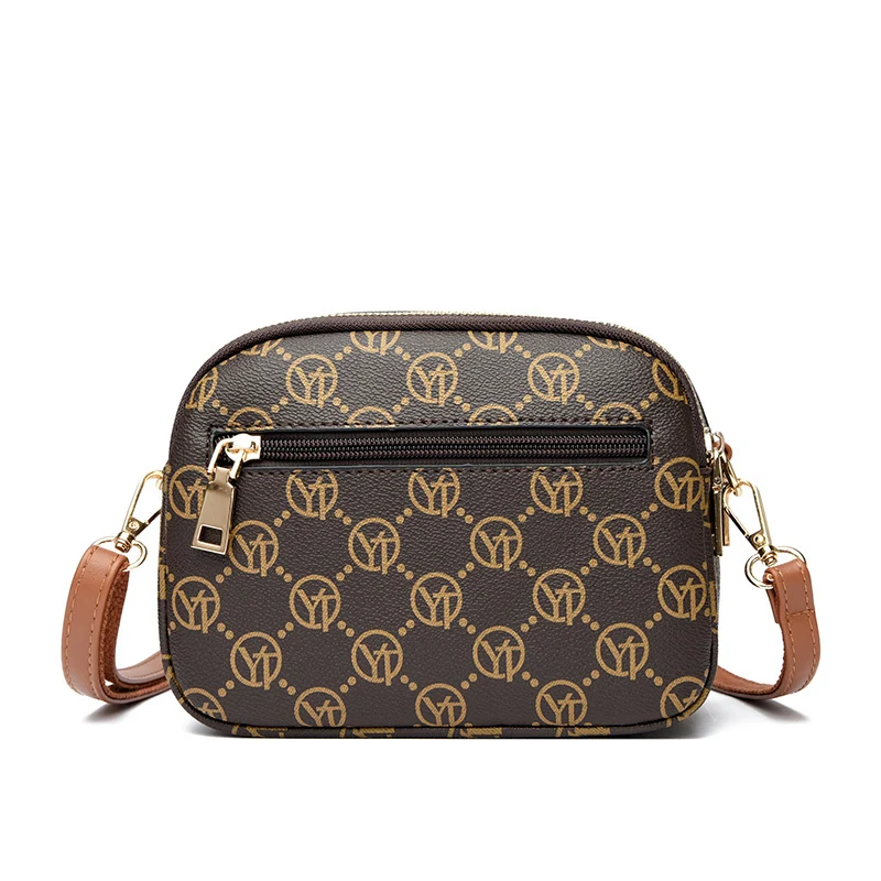 موضة جديدة فاخرة العلامة التجارية حقيبة كتف نسائية عالية الجودة سيدة حقيبة كروسبودي محفظة نسائية مستديرة مقاوم للماء حقائب اليد النسائية #2