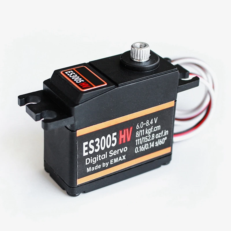 Servomoteur numérique haute tension ES3005HV, engrenage métallique, pour importateur FPV, voiture RC, robot, hélicoptère