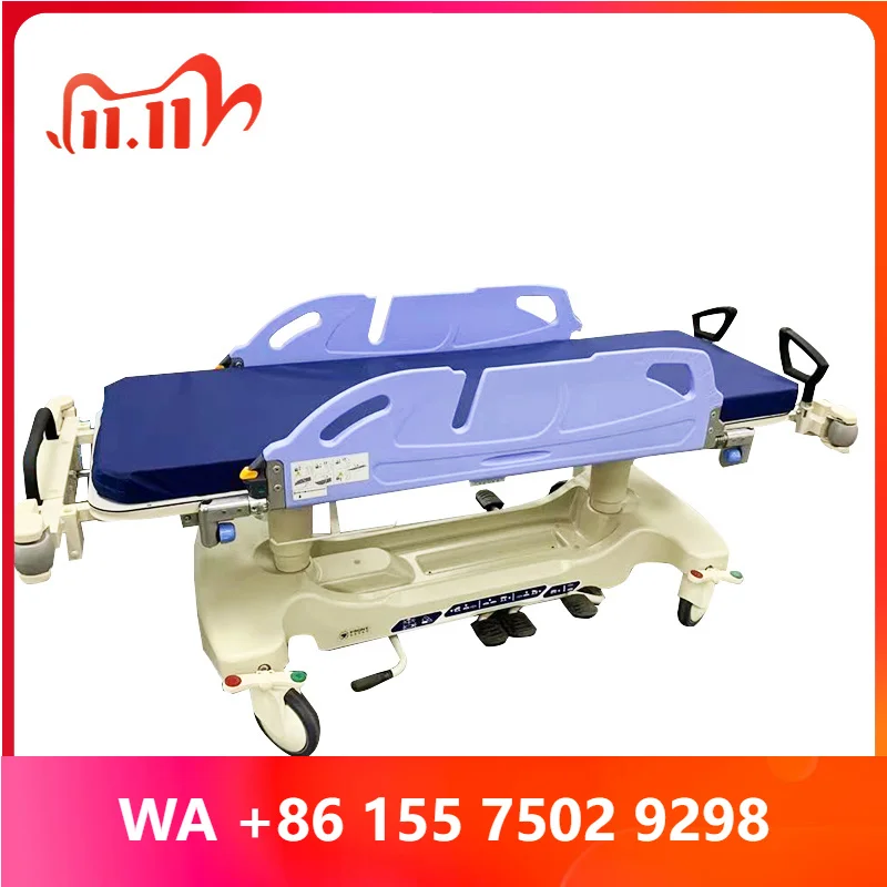 MN-YD002 Hospital Hydraulic Stretchers Trolley Gurney Transport Stretcher Patient Transfer