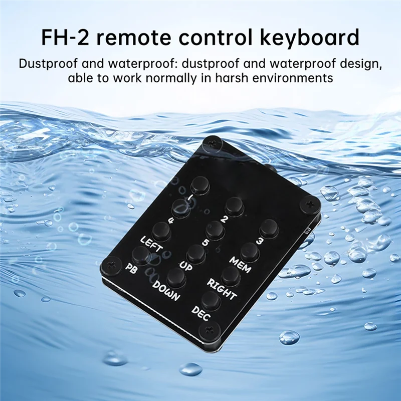 

Популярная клавиатура с дистанционным управлением FH-2 3,5 «папа-папа» для радио YAESU FTDX-9000 FTDX-5000 FT-991 FT-491 Мини-пульт дистанционного управления