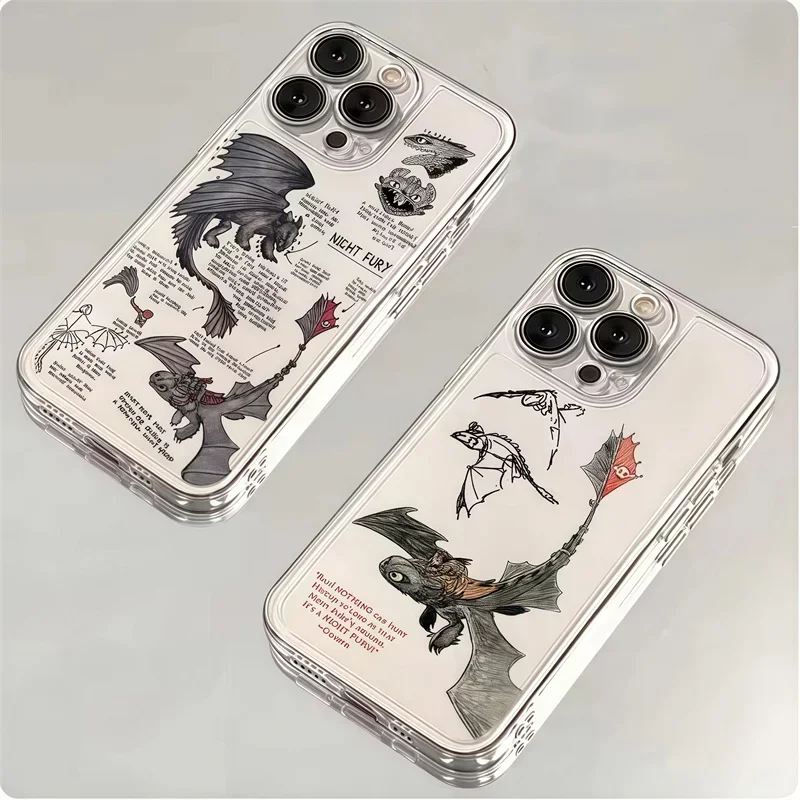 วิธีการรถไฟมังกรของคุณสําหรับiPhone 17 Air 16 15 Pro Max 14 11 12 13 Mini XR 16Eน่ารักฝาครอบซิลิโคนโปร่งใส