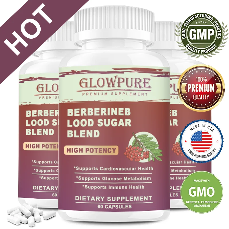 Berberine Capsules 1500mg- Cardiovascular and Digestive, Liver Health with Ceylon Cinnamon Supplement