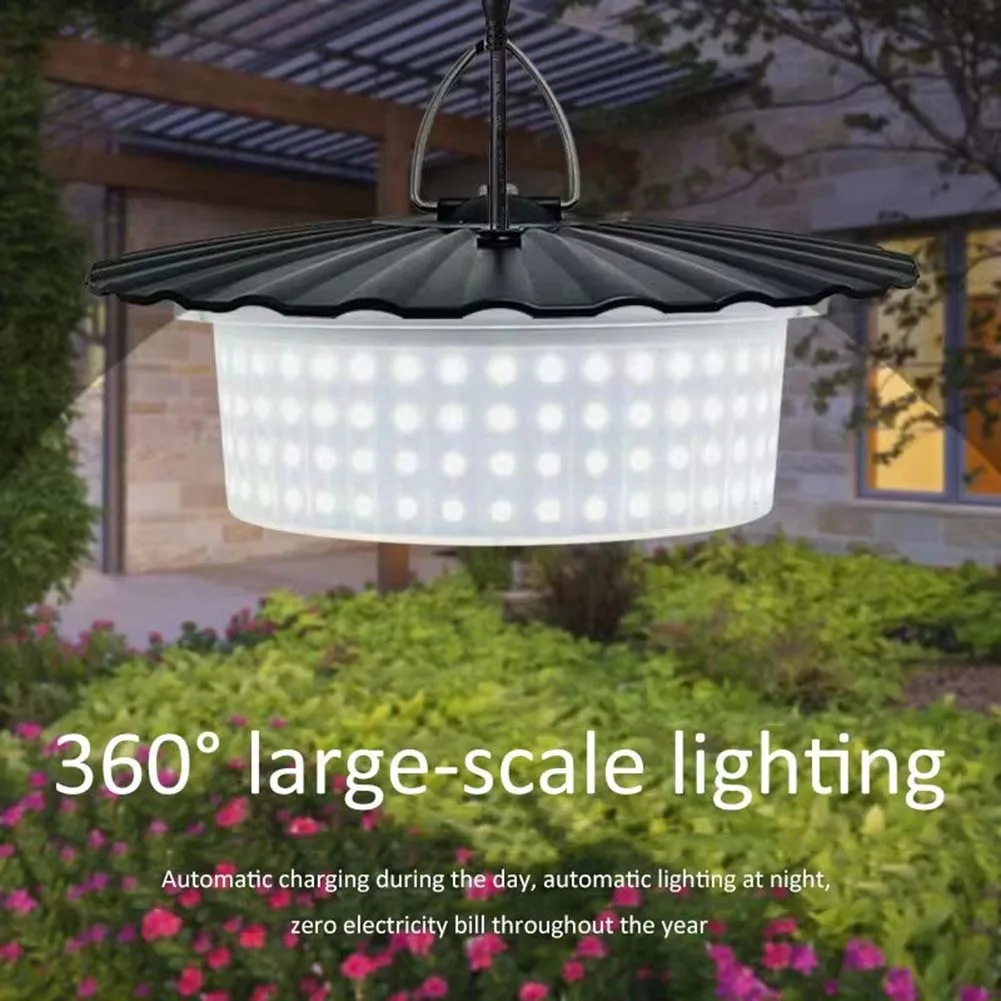 Led Lamp Remote Control Light White Solar Shed Light 244 LED Beads Flexible Installation Customizable Lighting