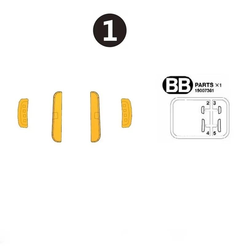 Plastic Lights for 1/14 Tamiya RC Truck SCANIA 770S 6x4 56368 56371 56379 Car