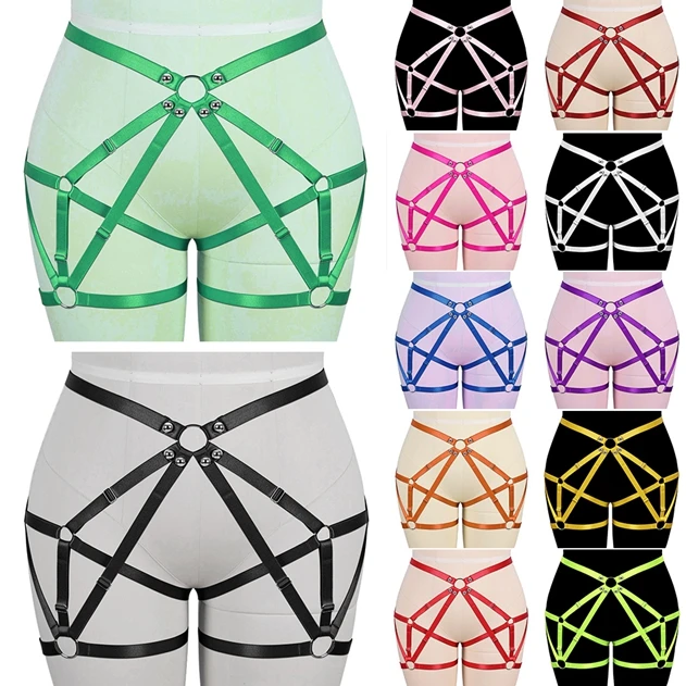 Harnais ceinture épée pour femmes, Style gothique Punk, tactique Rave, Sexy, grande taille, Lingerie, Bondage, bretelles, vêtements de fête