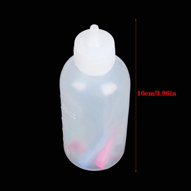 F92B Painting Scueeze Bottles с насадками для DIY Craft Complying с помощью инструмента Scale Tool