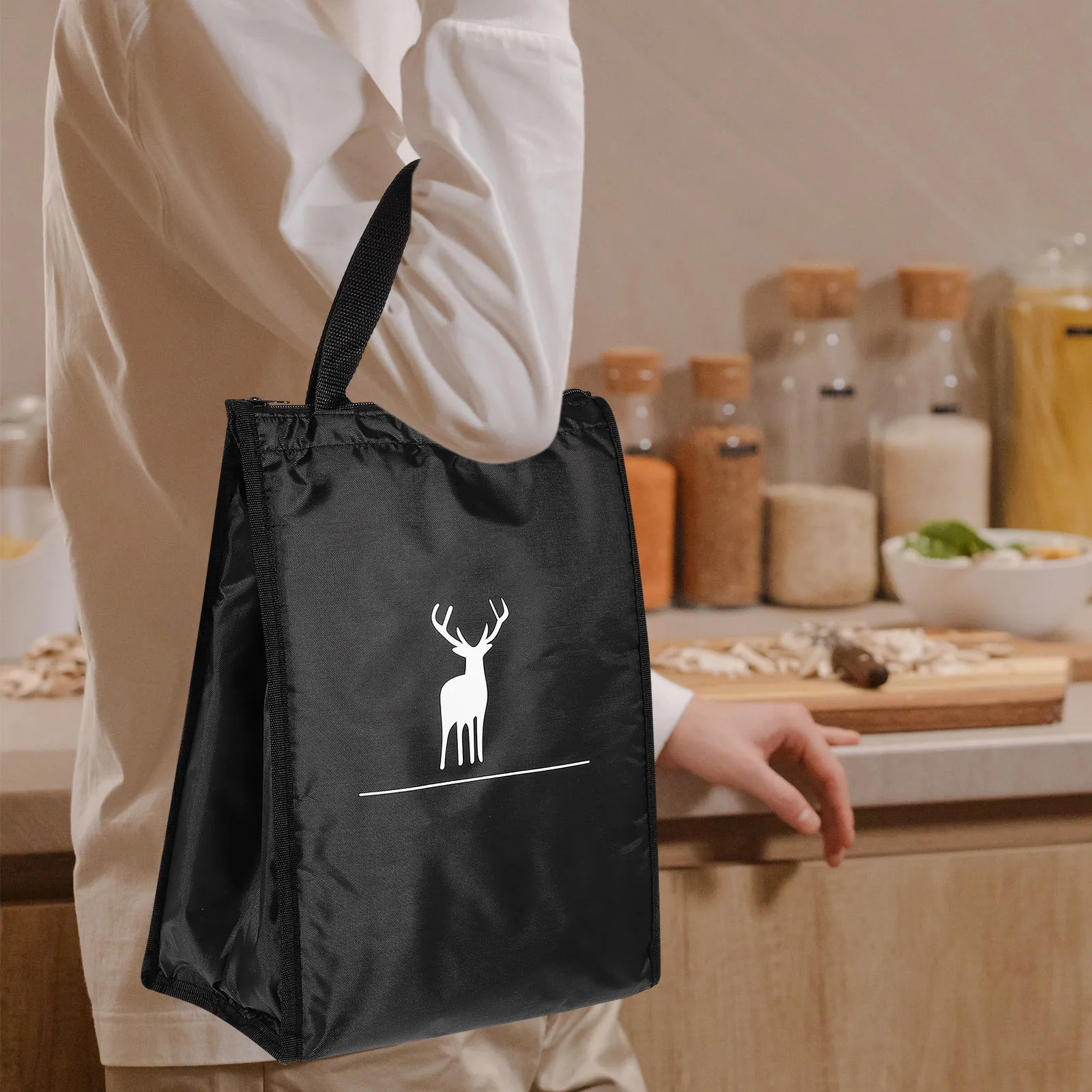 معزول بينتو صندوق أكسفورد القماش الحراري حقيبة غداء المحمولة الغذاء الناقل للنزهة التخييم تخزين بينتو صندوق حقيبة الغداء