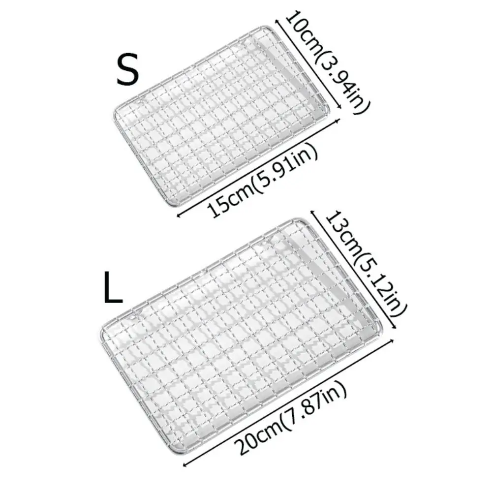 Plataforma de malha de aço para papagaio, resistente ao desgaste, aço inoxidável, resistente à mordida, trampolim para papagaio, suporte prateado