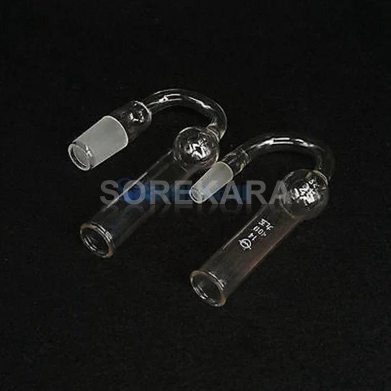 10/19 14/23 19/26 24/29 29/32 Joint Borosilicate Glass Drying Tube U Shaped Adapter Lab