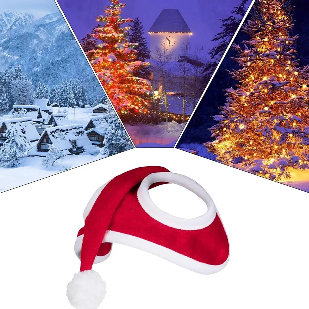 馬のクリスマス帽子 クリスマスホリデーのお祝い 馬の冬のクリスマス帽子 クリスマス馬の帽子 馬のサンタホリデーアクセサリー