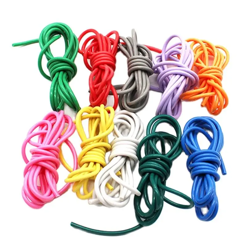 2m PVC 4mm Welding Wire Red Green Blue Pink Purple White Black Yellow Orange Grey Brown