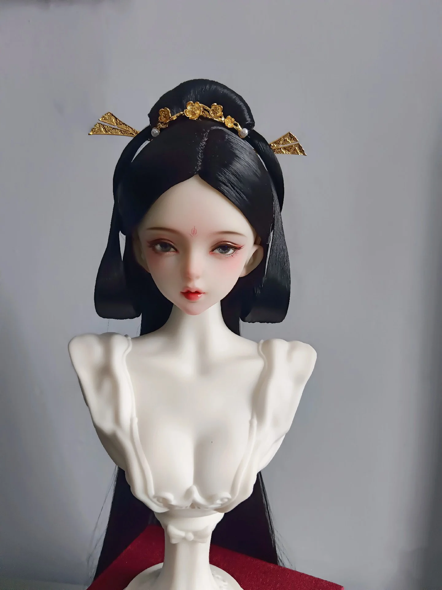 1/6 1/4 1/3 BJD Doll Wigs Ancient Costume Hanfu Vintage Style Long Hair Fairy Wig For YOSD MSD SD13 SSDF Uncle Accessories A1992
