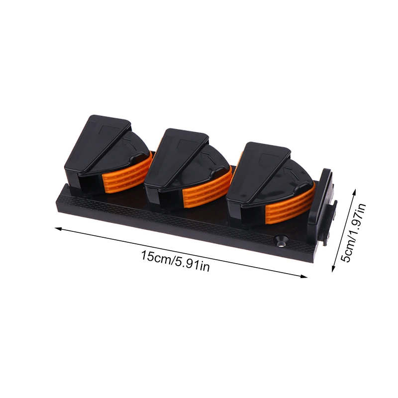 

Настенные держатели для удочек (вертикальные/горизонтальные) для гаражного хранения до 3 удилищ, набор рыболовных снастей и инструментов