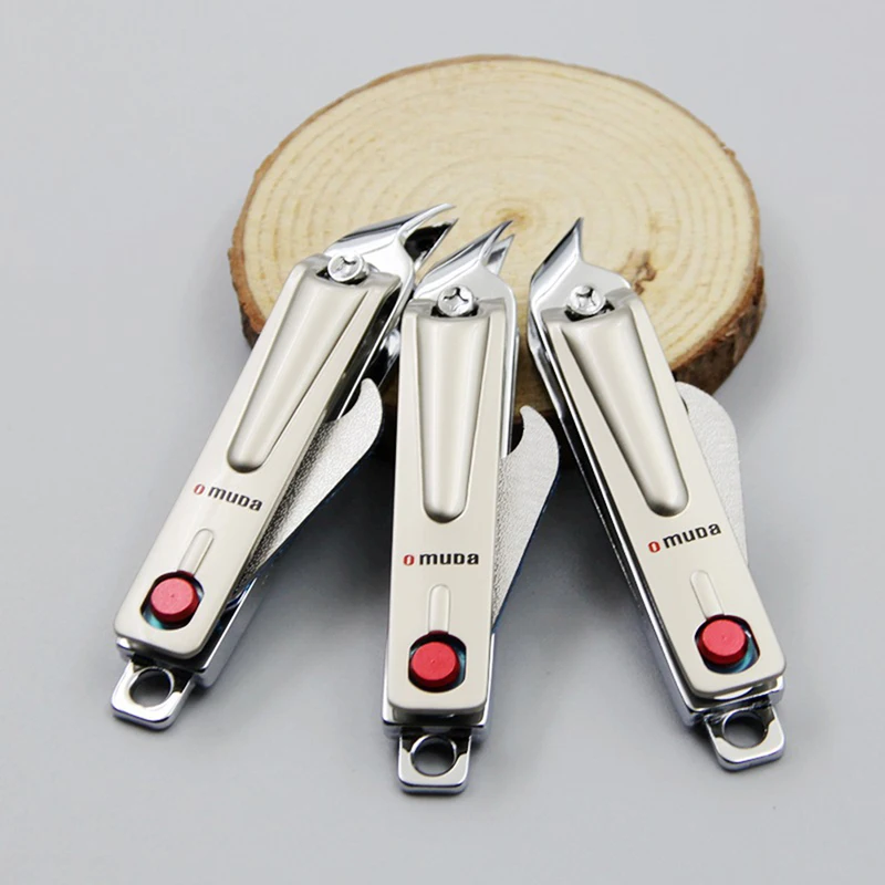 

Professional Stainless Steel Nail Clippers Set - Includes Sharp Oblique Toe Nail Clipper for Manicure and Pedicure