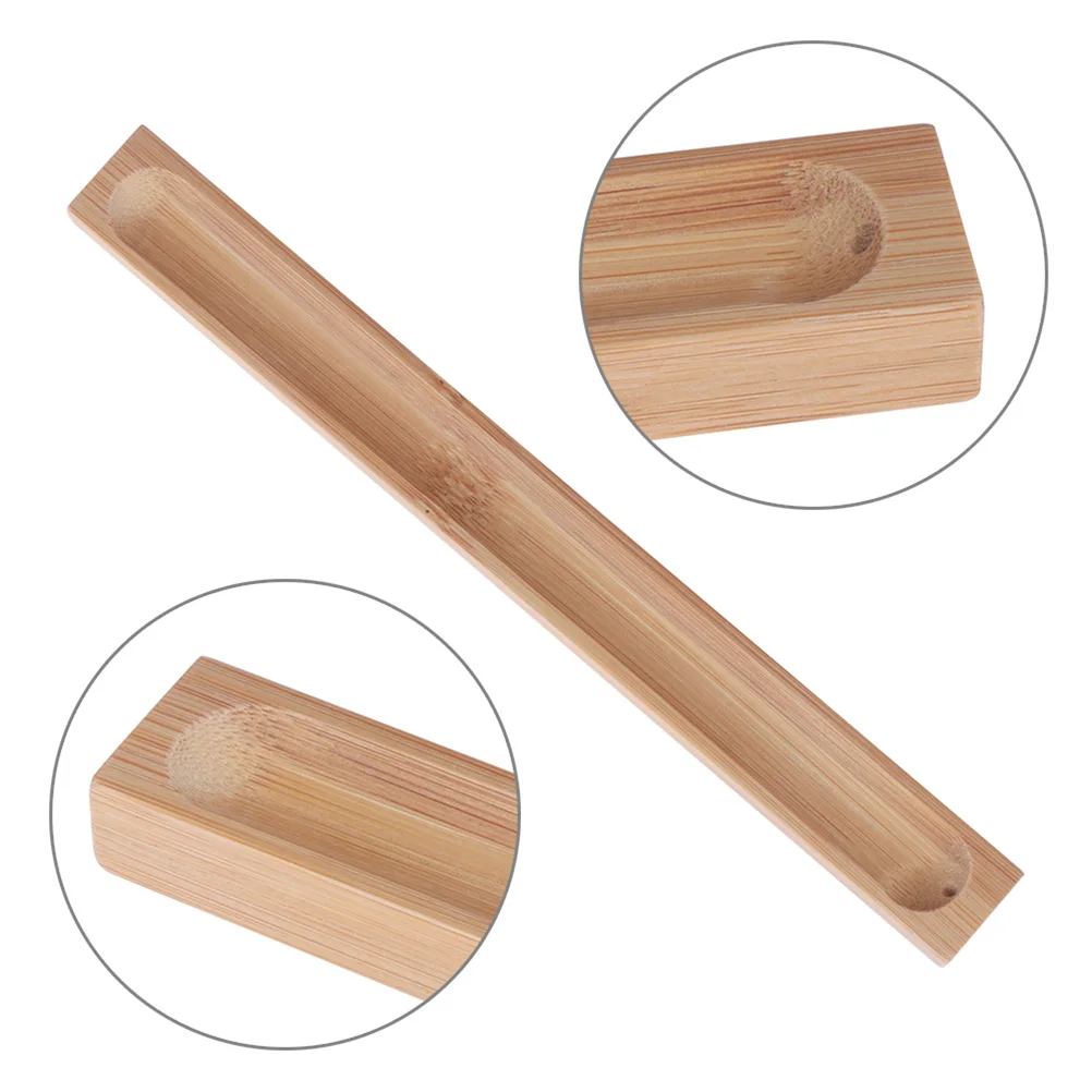 

5pcs Bamboo Incense Burner Holder Carbonized Wood Incense Lightweight Home Decoration Religious Temple