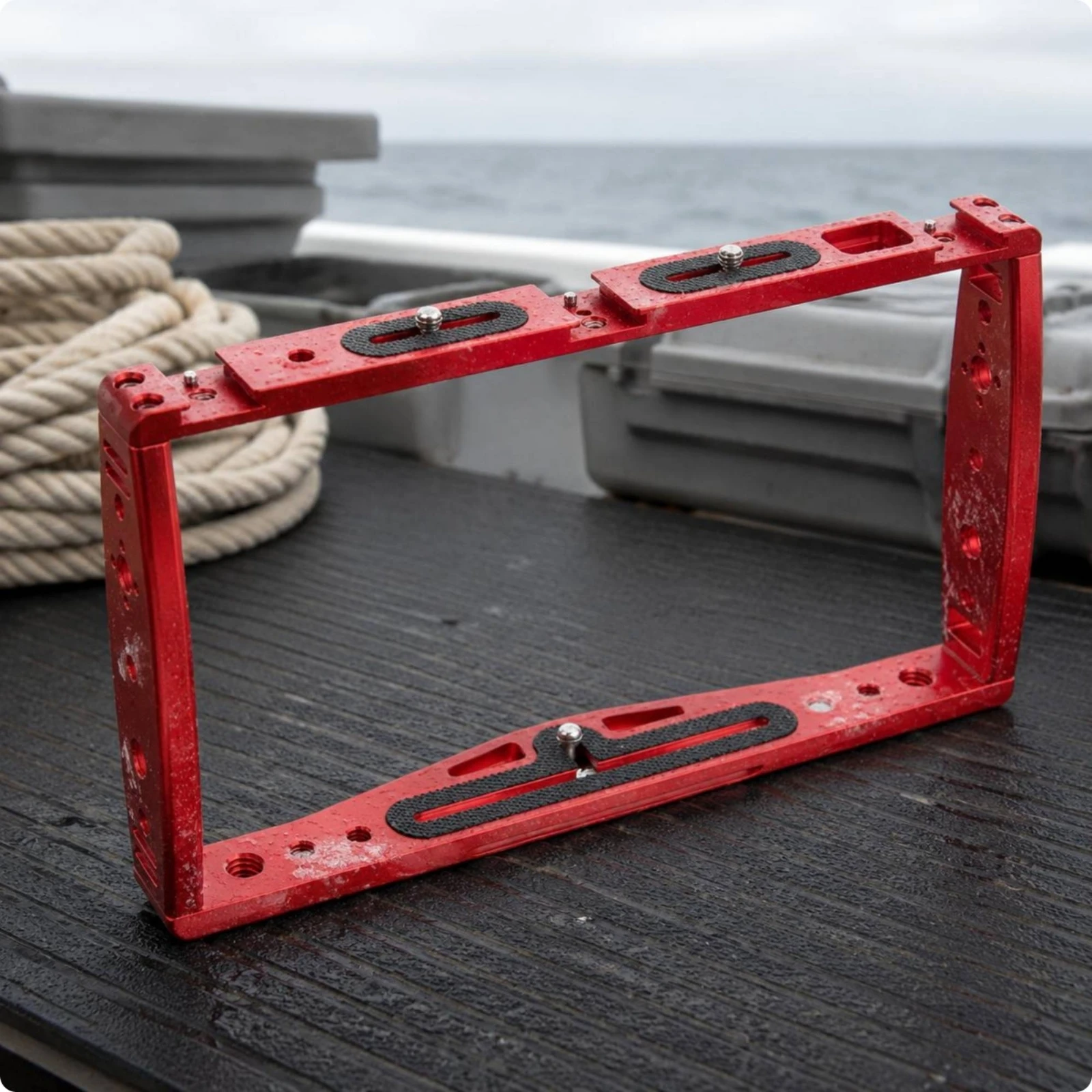 

Action Camera Frame Frame Stable Grip Handheld Video Log Frame Underwater Camera Mount Quick Release Accessory Kit 360° Rotation