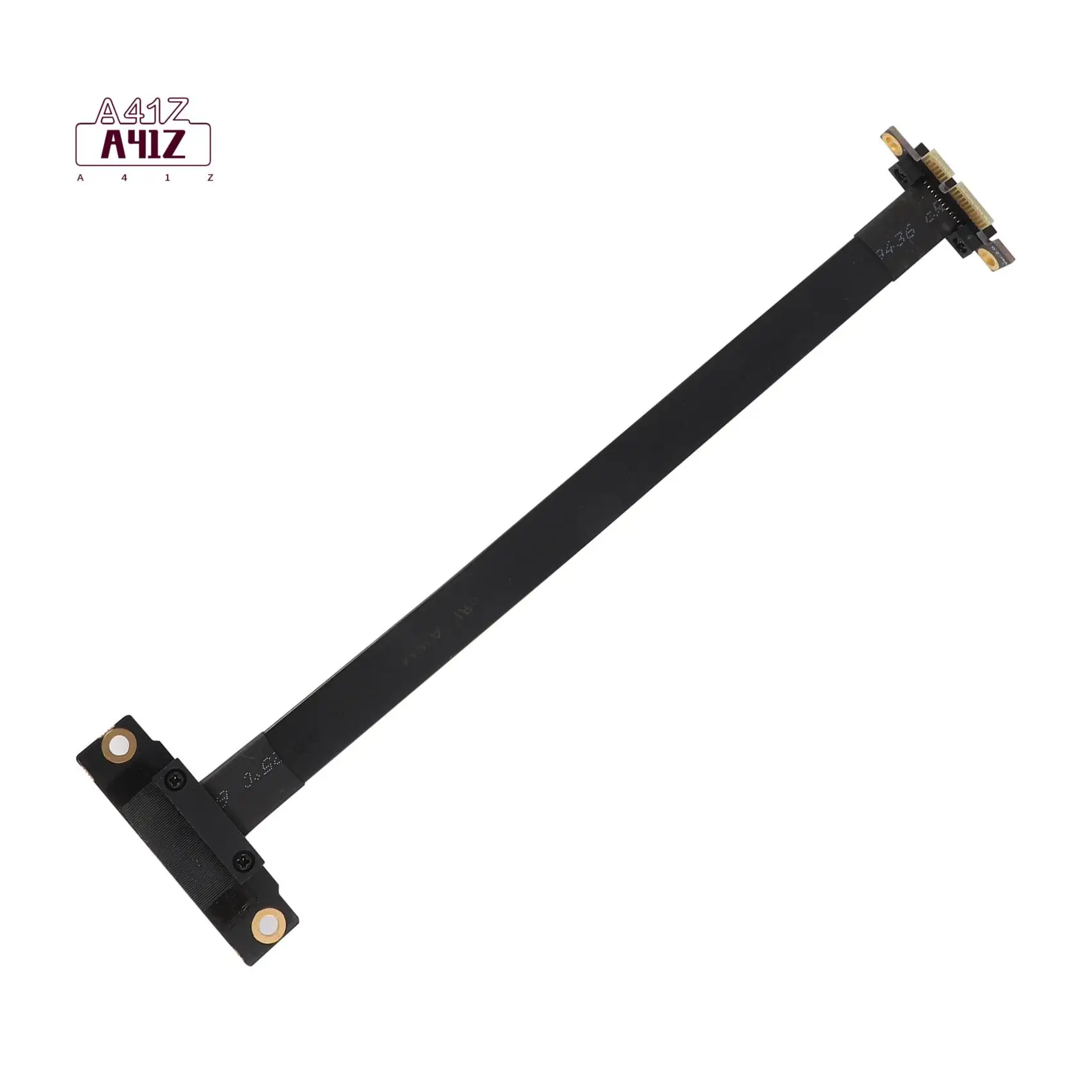 A41Z-PCIE X1 Riser Cable Dual 90 Degree Right Angle Pcie 3.0 X1 To X1 Extension Cable 8Gbps PCI Express 1X Riser Card