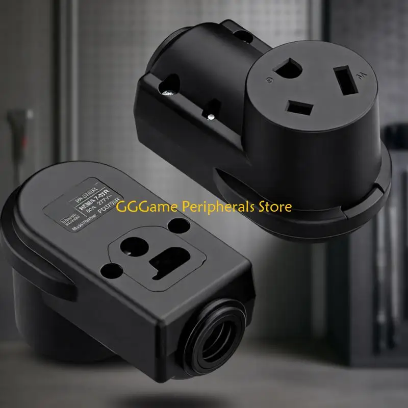 U55B Industrial NEMA7 50R Female Sockets 50A 277V Design For Tight Space