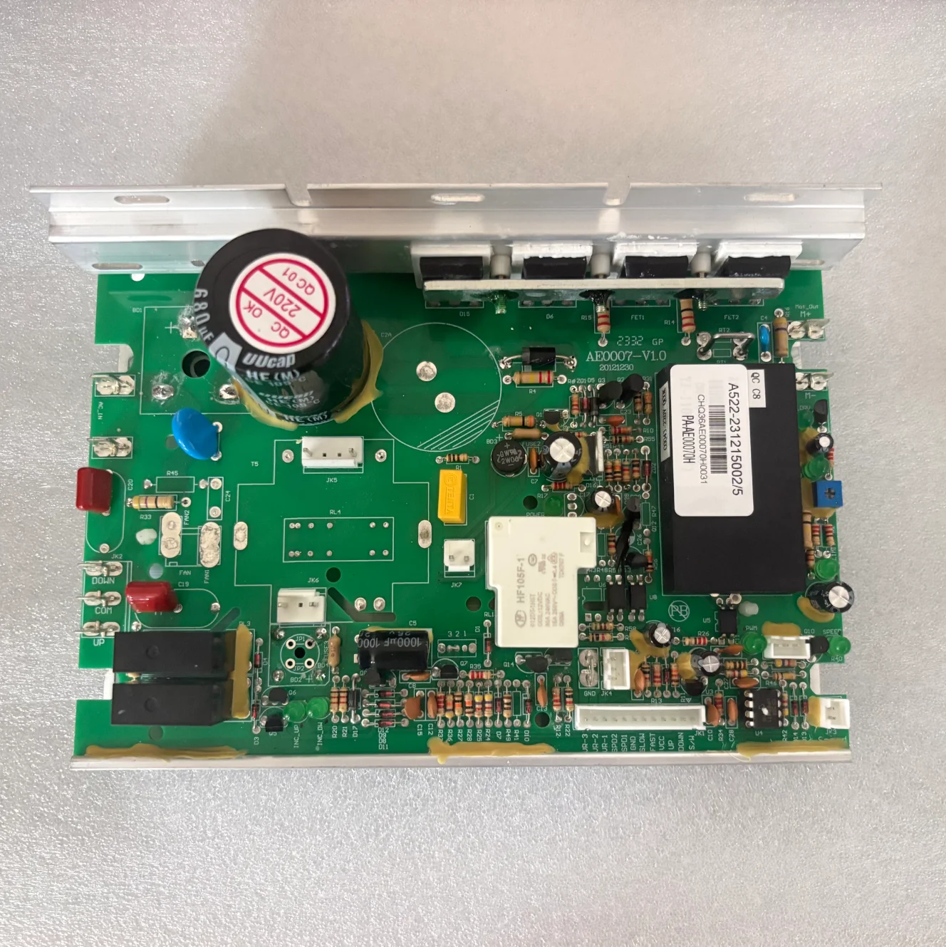 Sole F60 F63 SOLF80 F85 Treadmill Main Power Board Controller Display AE0016C Replacement Parts Running Machine Accessory