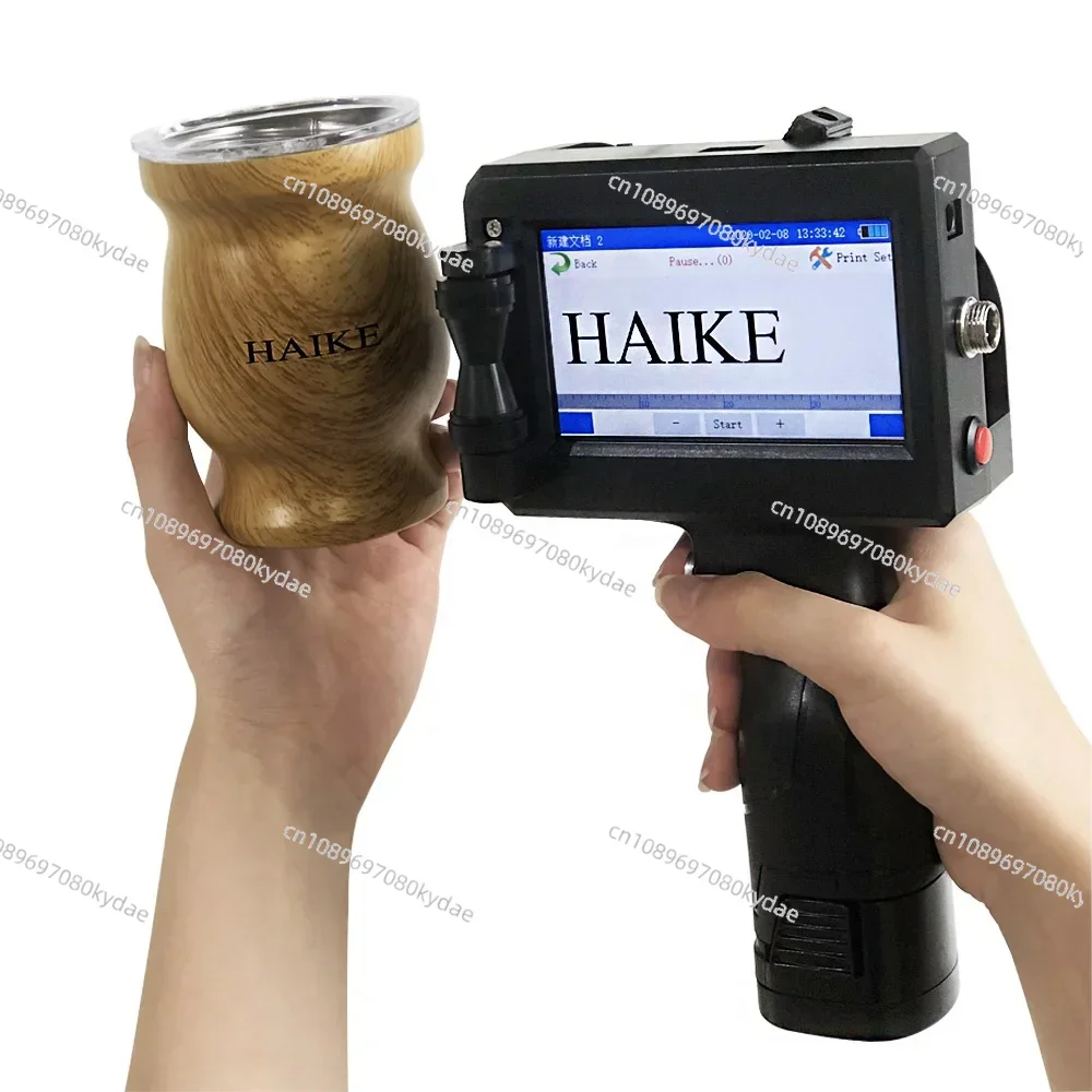 Portable Handheld Inkjet Printing Machine Date Serial number Batch code stamp making machine for small business