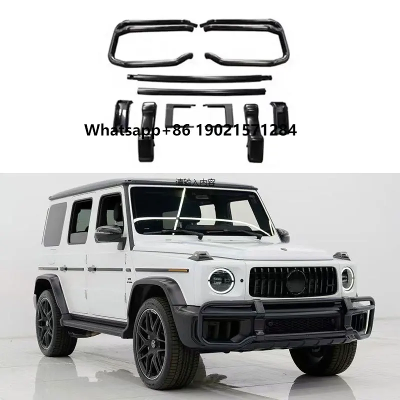 

2025+ G-class W465 G63 Bull bar Stainless Steel G63 Front Bumper Guard Car Accessories Auto Parts