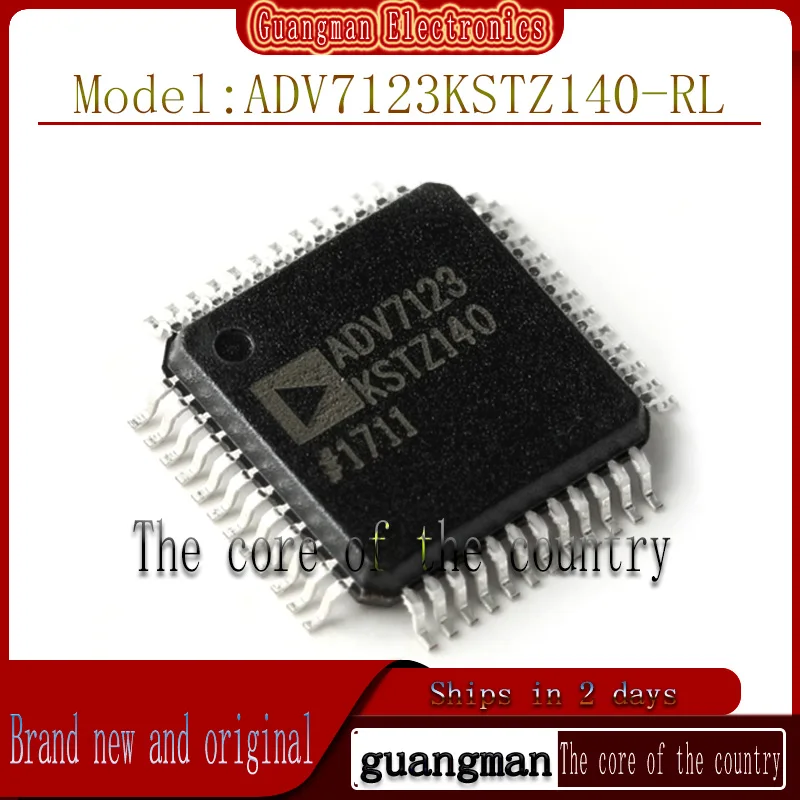 

ADV7123KSTZ140-RL Imported in original packaging QFP48 10-bit high-speed video DAC chip