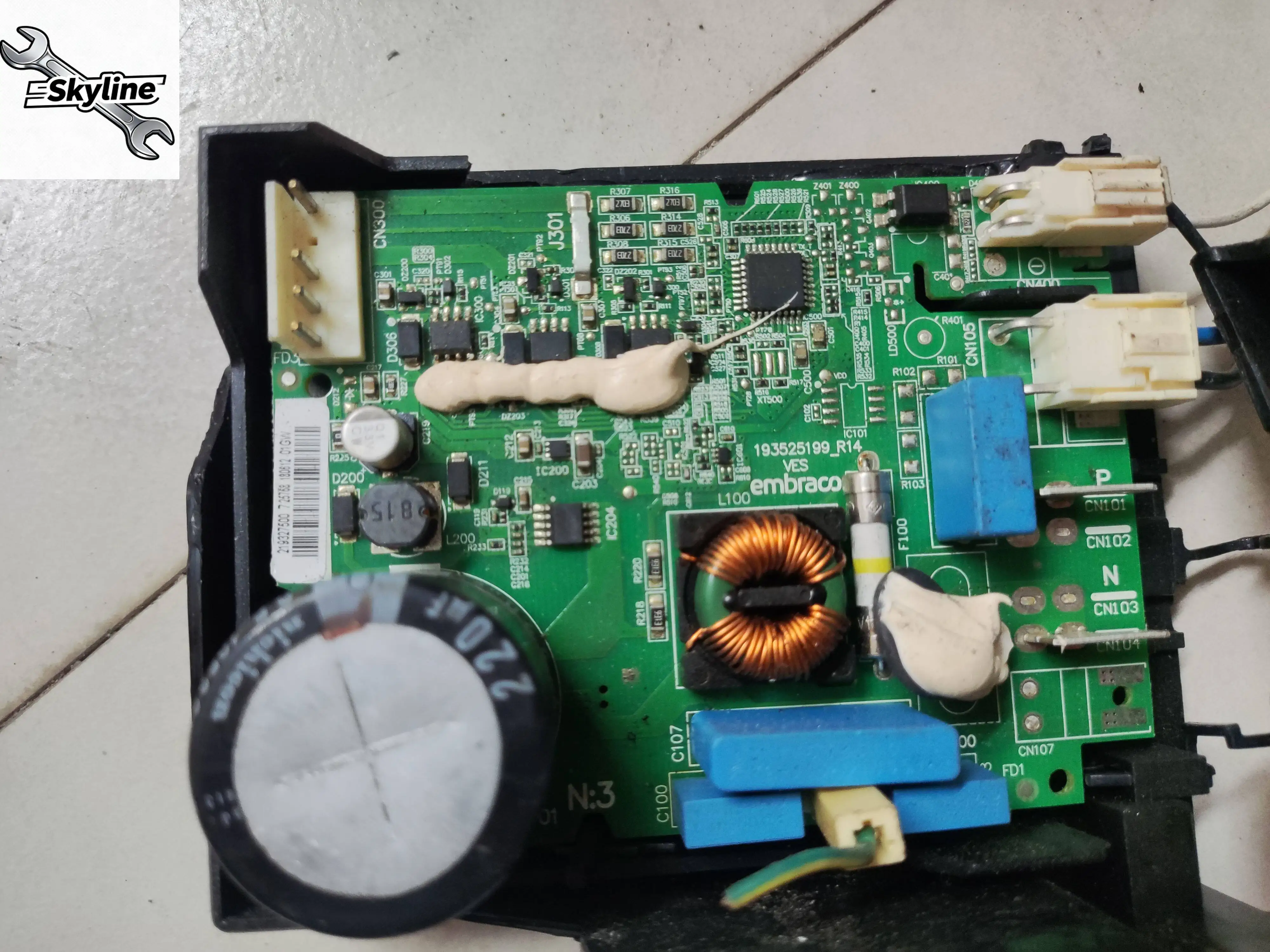 Suitable for refrigerator frequency conversion board BCD-610W (KA92NV02TI) compressor driver board