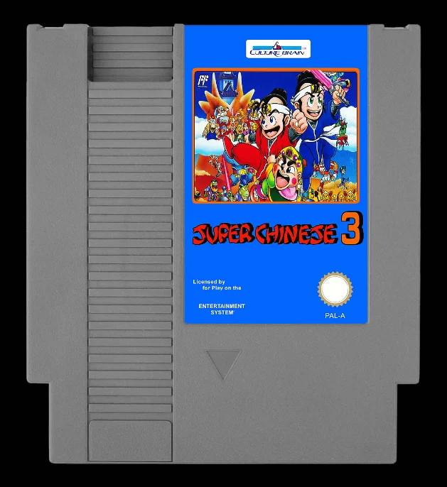 

8bit game card : SUPER CHINESE 3 ( NES Version!! cartridge ONLY!! )