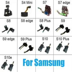 Audio Jack Flex Cable For Samsung Galaxy S4 Mini/S7 S8 S9 edge/S8 S9 S10 Plus S10e Microphone & Earphone Port Flex Ribbon Cable