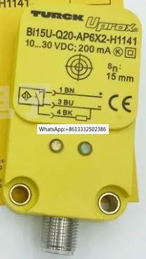 

BI15U-Q20-AP6X2-H1141 BI15U-Q20-AN6X2-H1141 Turck Proximity Switch Sensor 100% New High Quality