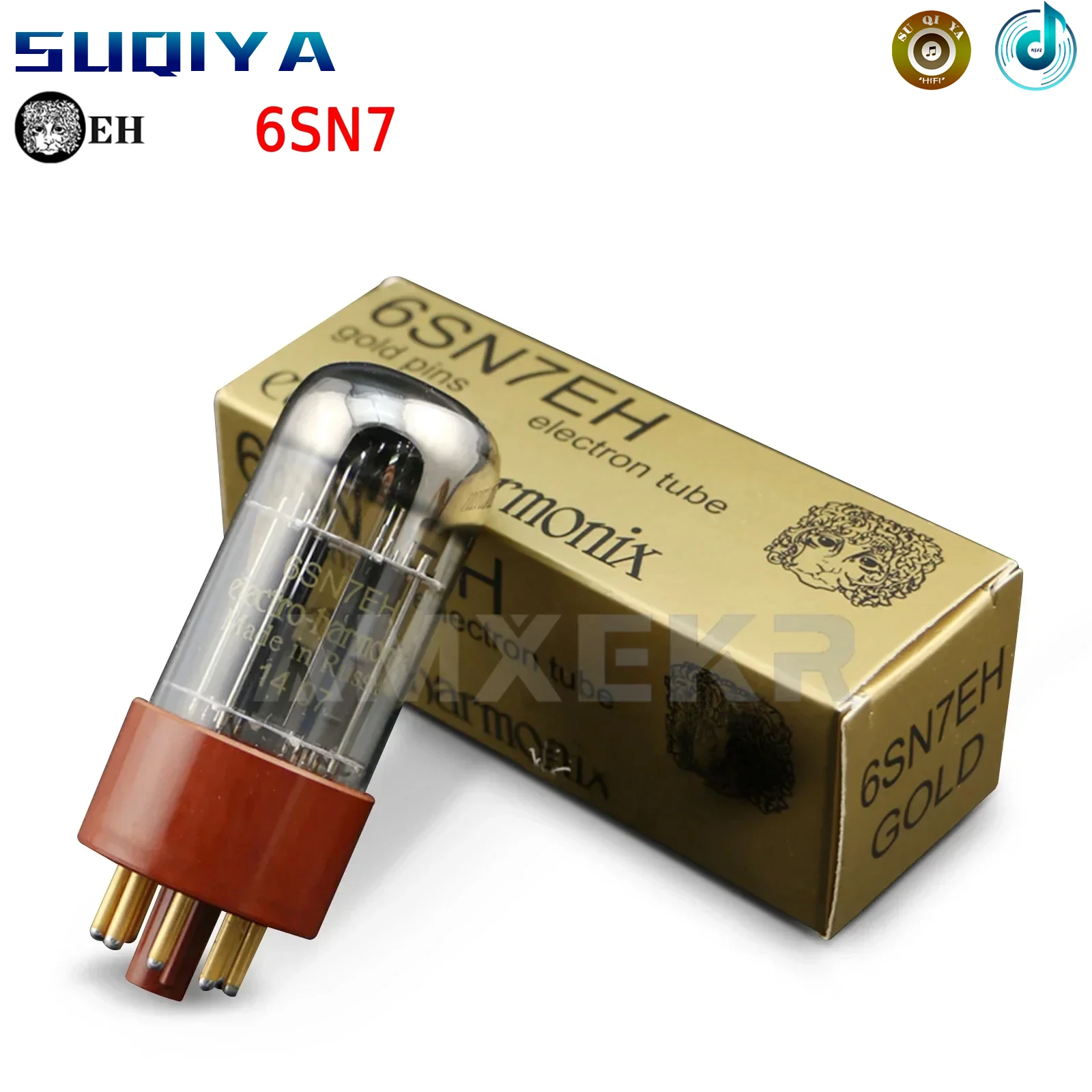 

EH 6SN7 Tube Power Amplifier Vacuum Tube Gold Feet Instead of 6N8P 6H8C CV181 5692 6F8G CV1988 Fully Matched Audio Amplifier