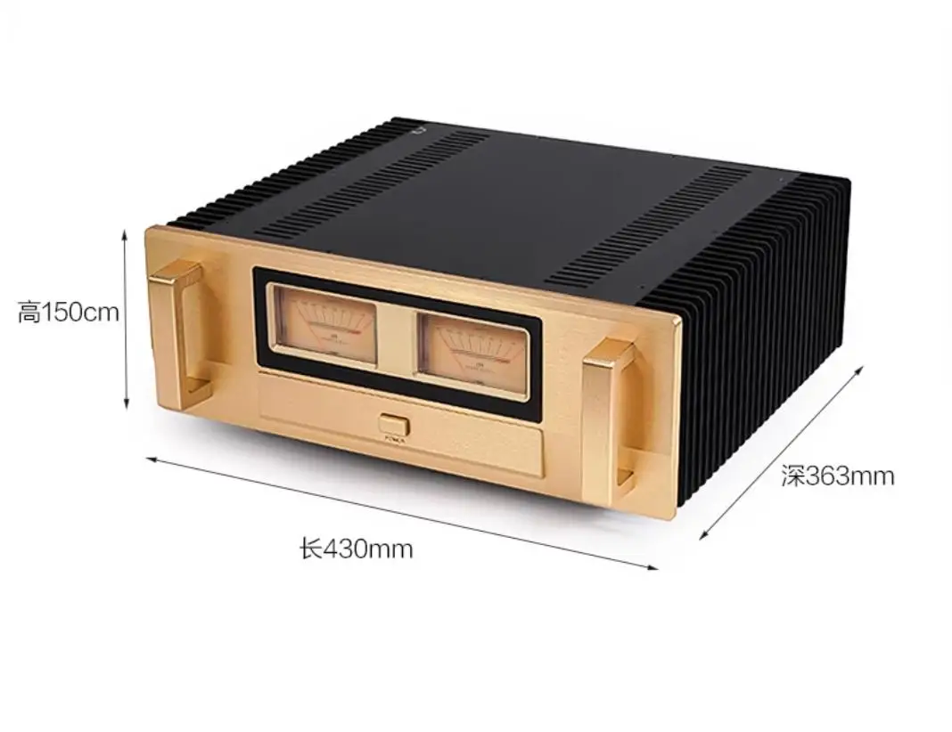 1:1 Replica Accuphase E-405 Class A and B 300W High-power Amplifier Home Hifi Fever-grade Pure Power Amplifier,MJL21193/MJL21194