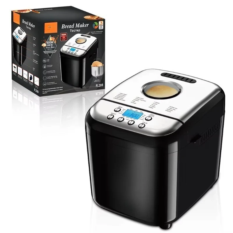 Stainless Steel Bread Machine, Household Full-automatic Small Type Kneading and Fermentation Intelligent Mantou Machine