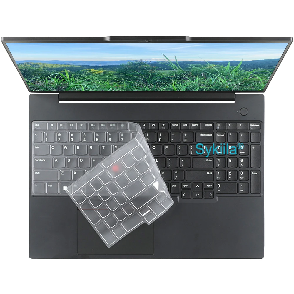 Keyboard Cover for Lenovo ThinkPad 15 X9 T15 E15 L15 P15 P15s P15v T15g T15p P1 Gen 4 3 2 Aura Silicone Protector Skin Case 15.6 view 3