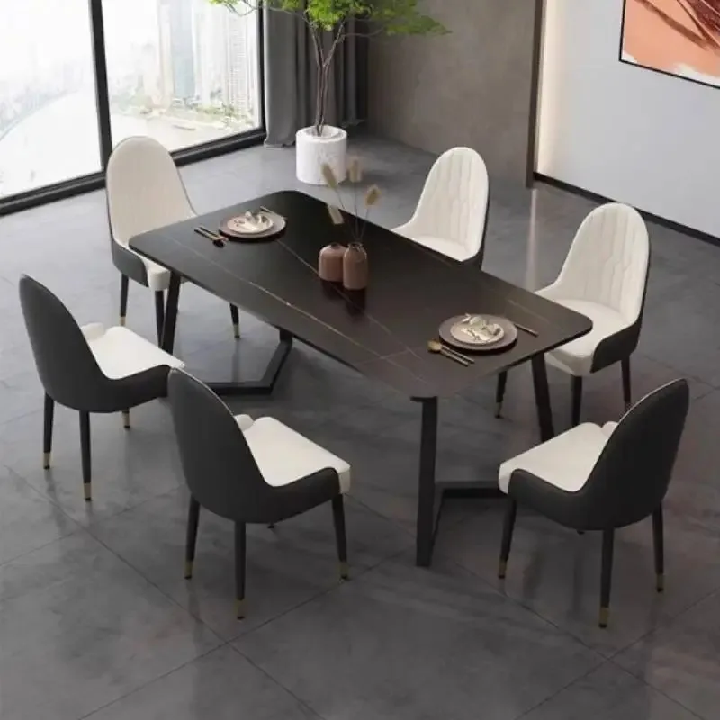 

Vintage Study Dining Tables Square Italian Event Salon Restaurant Dining Tables Kitchen Modern Mesas De Jantar Trendy Furniture