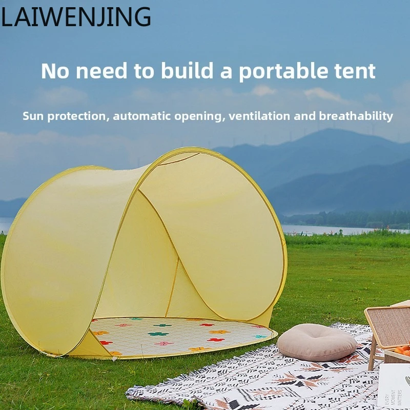 

MJY tent play house outdoor folding seaside beach small tent