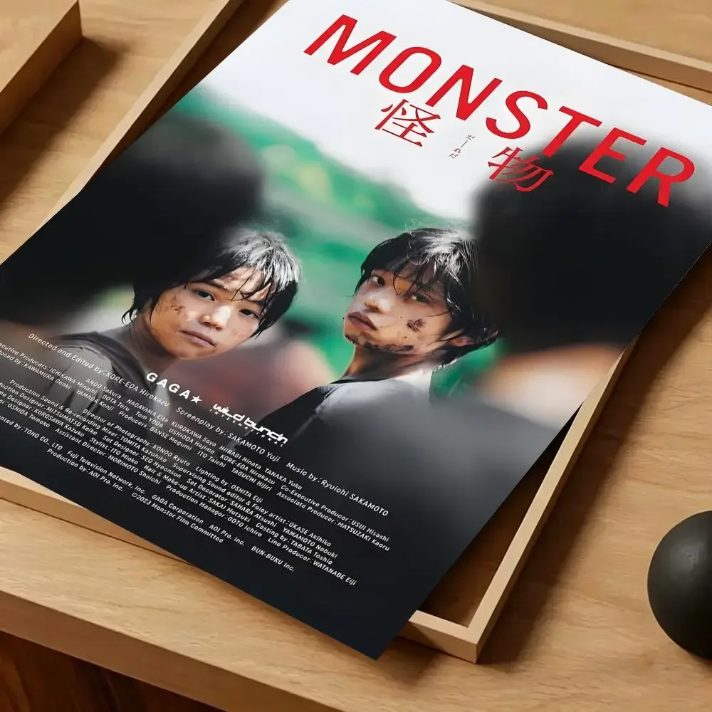 Movie M-Monster 2023 Poster Self-adhesive Art Waterproof Paper Sticker Coffee House Bar Room Wall Decor view 5