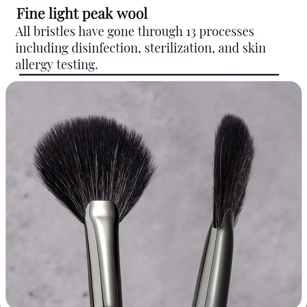 Goat Hair Maquillaje V Face Face Bronzer Contour Brush Cosmetic Highlighter Brush Loose Powder Brush Makeup Brush Blush Brush
