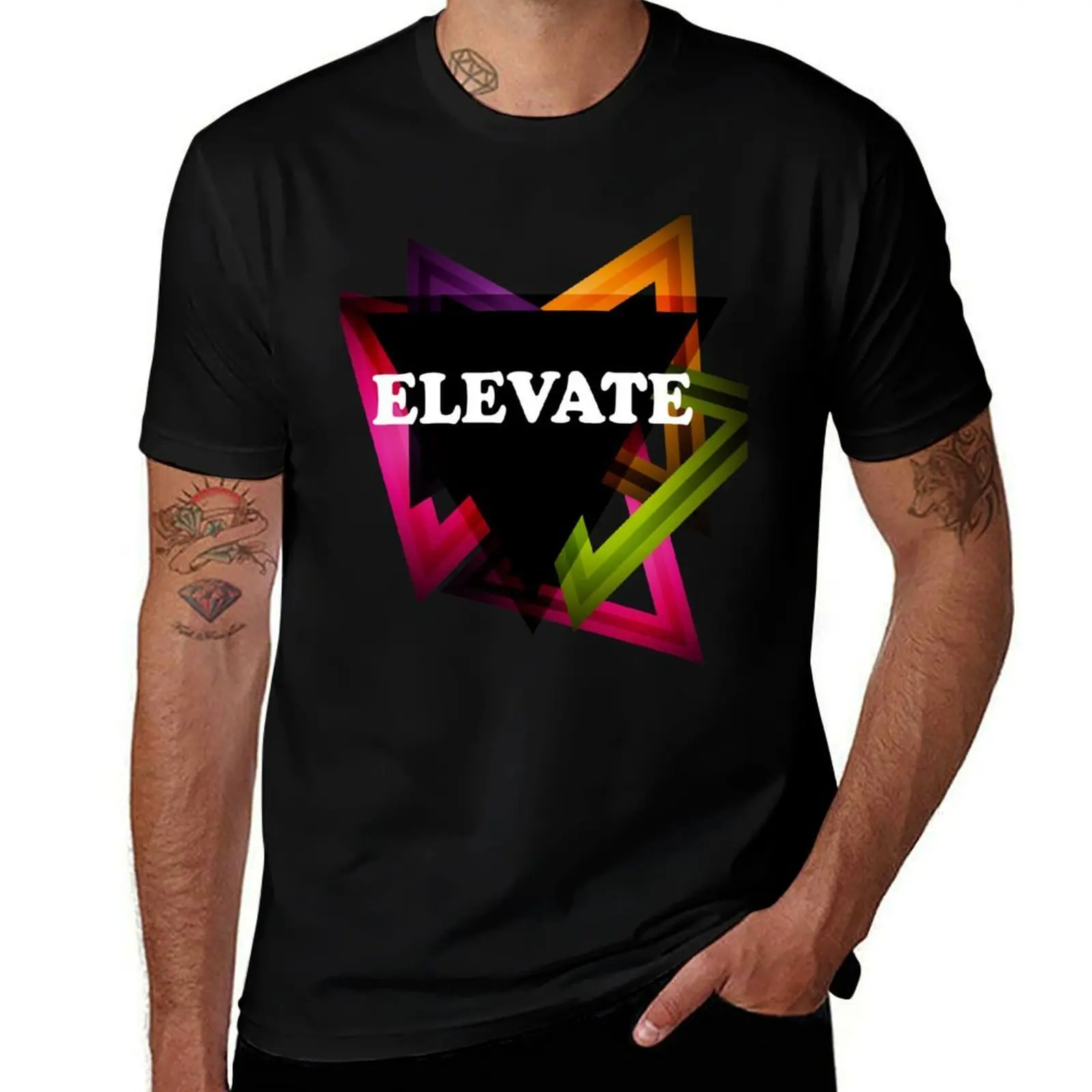 Elevate Essential DRP T-Shirt Plus Size Loose Fit T-Shirt
