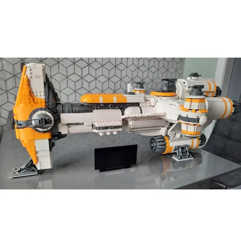 MOC-57343UCS Hammerhead Corvette Lightmaker ensamblado un modelo de bloques de construcción de retazos 4907 piezas juguete para regalo de cumpleaños para niños