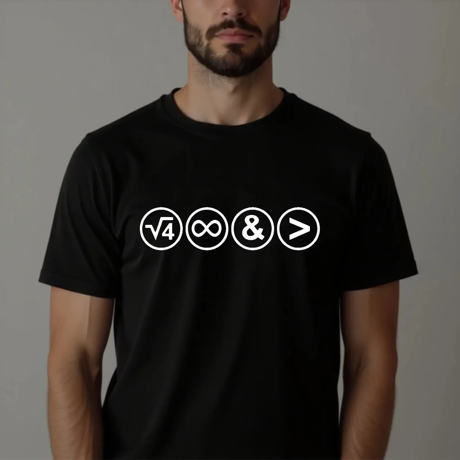 To Infinity And Beyond T Shirt Mathematical Equation Inspiring Top Neu Geschenk vintage Washed streetwear fashion Stretched