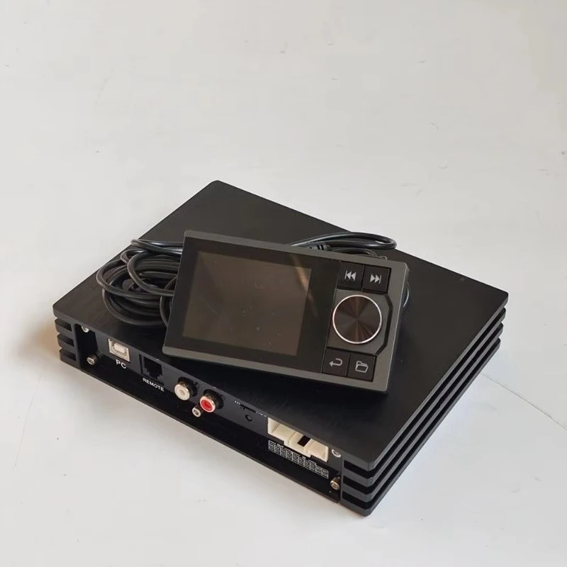 Car Stereo DSP Amplifier 4 in 4 Out 6 RCA Out with 31 EQ Band Tuning Andrond APP Equalizer Class AB Car DSP Amplifier