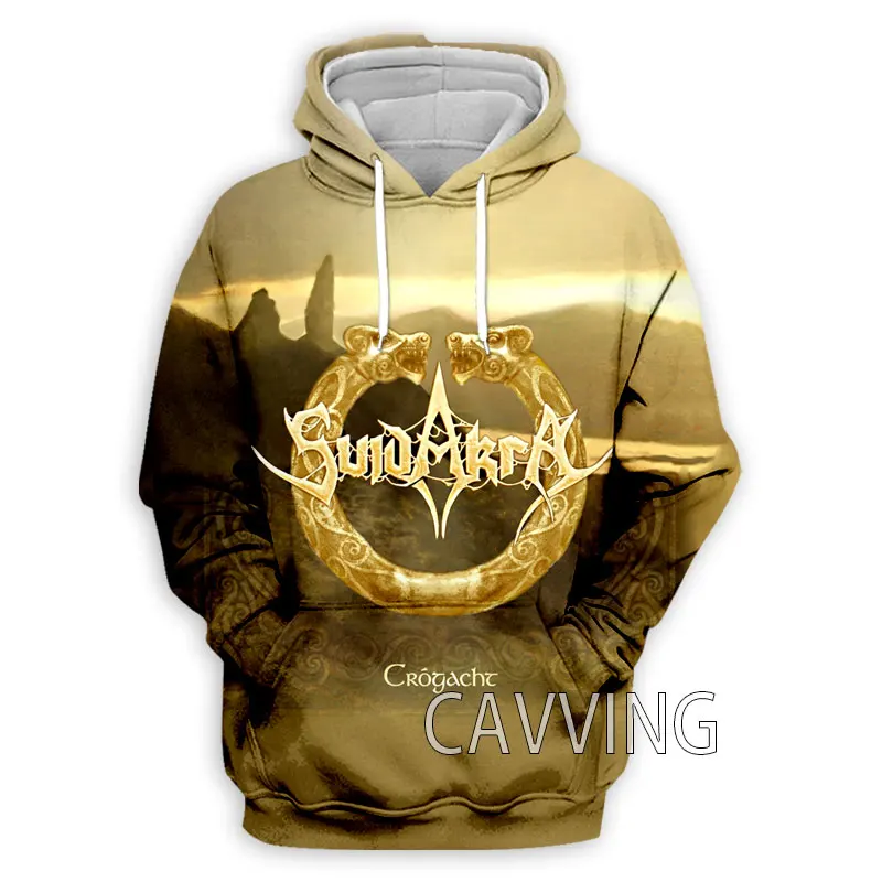 New Fashion 3D Printed  Suidakra Band  Hoodies Hooded Sweatshirts Harajuku  Hoody  Tops Clothing for Women/men