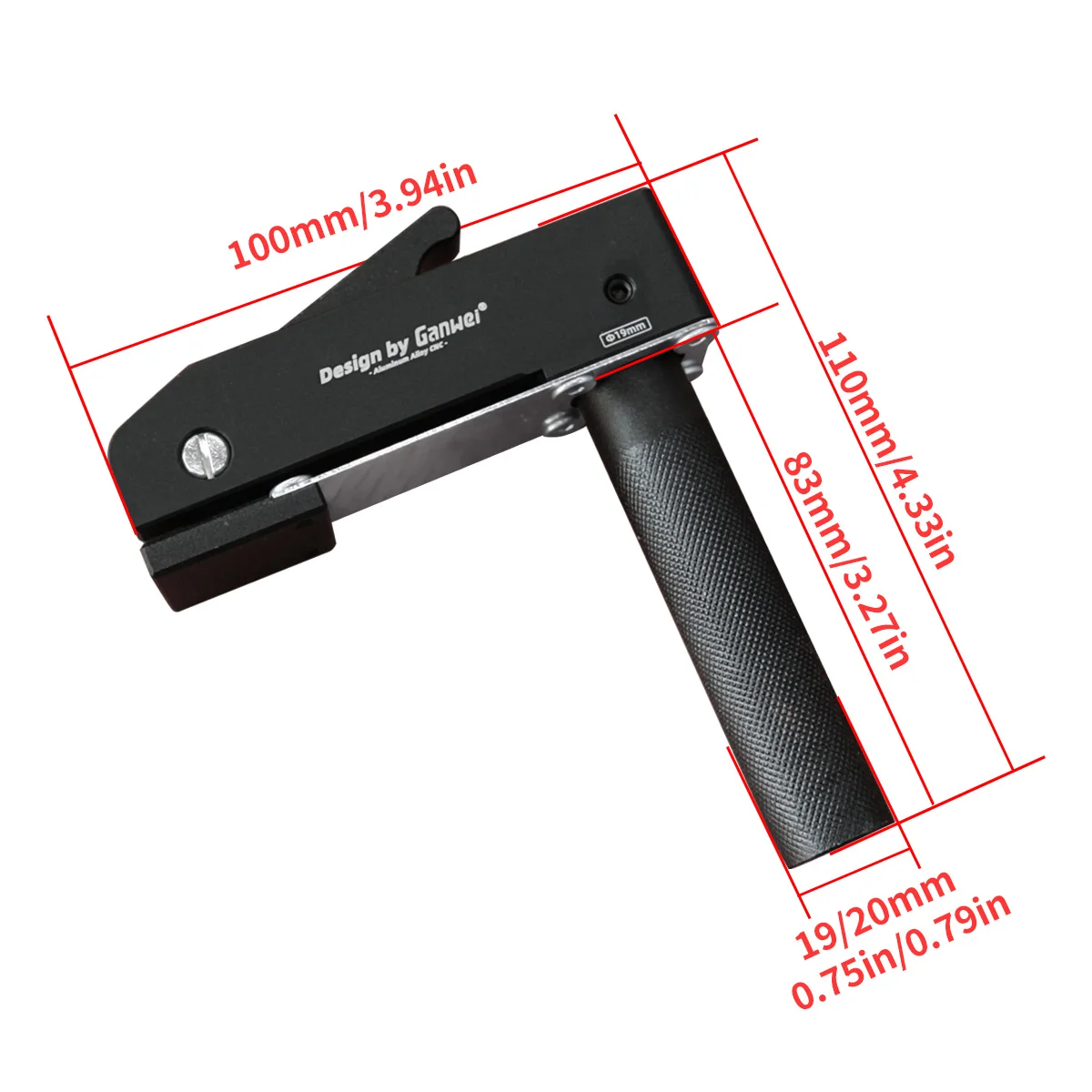 19/20MM Workbench Dog Holes Quick Acting Hold Down Clamp Desktop Clip Fast Fixed Clip for Woodworking Benches Hole Tool